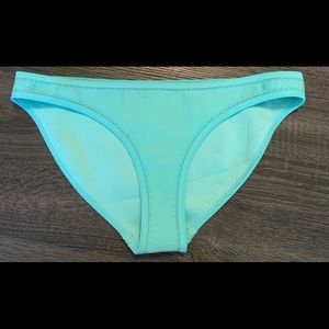 NWOT TRIANGL Turquoise Bikini Bottom Size Large.